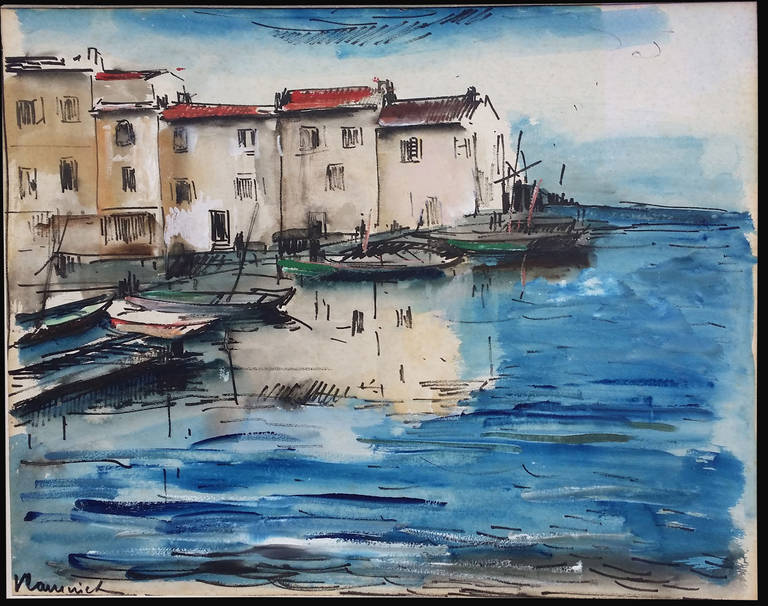 "Les Martigues Prés" Painting