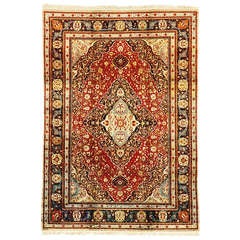 Antique Mohtashem  Kashan Carpet