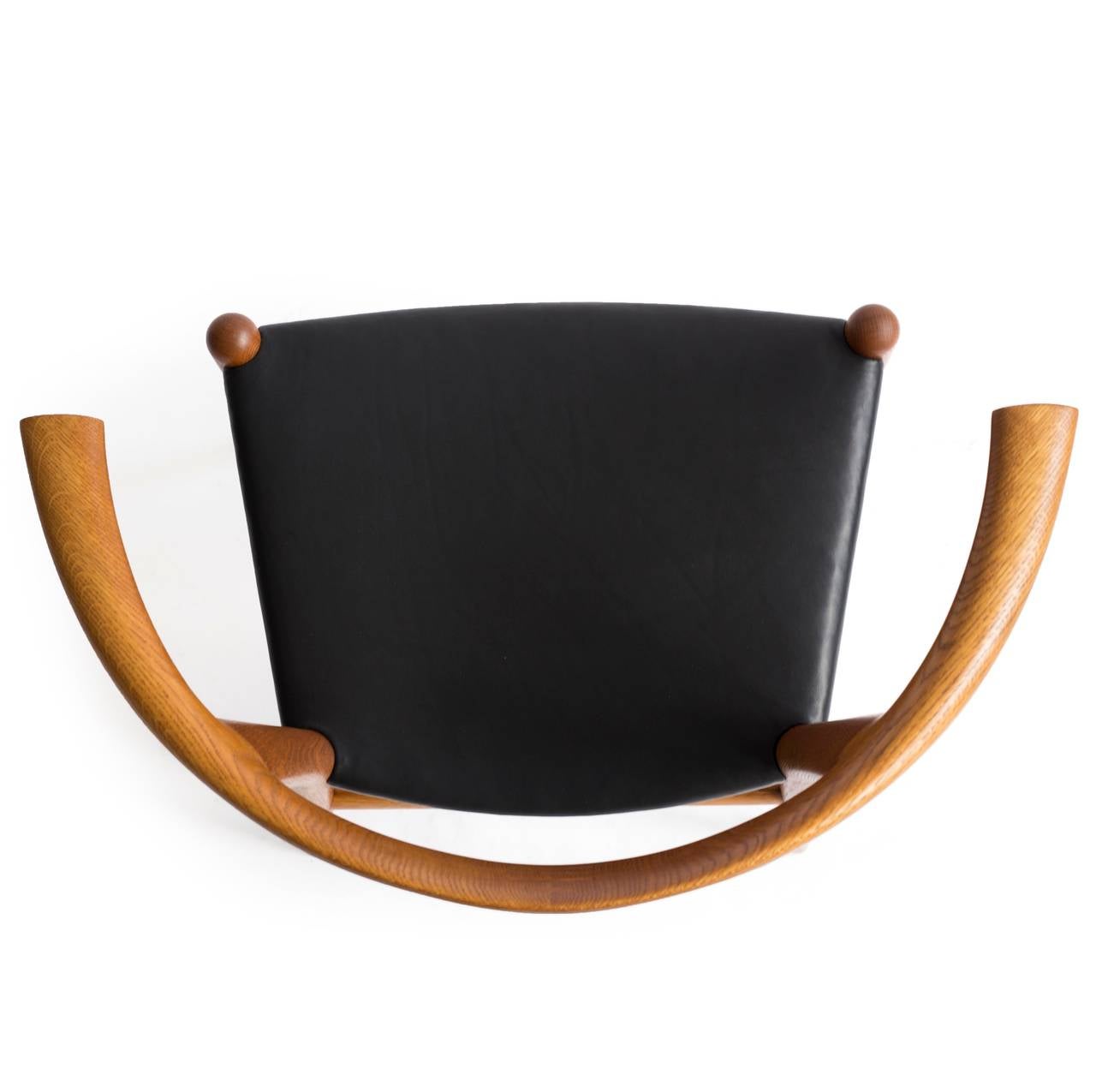 Mid-20th Century Hans J. Wegner 'Bull Chair'