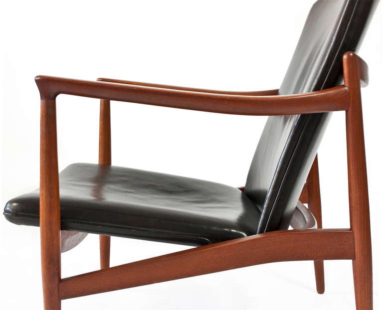 Jacob Kjaer Lounge Chair with Ottoman at 1stdibs