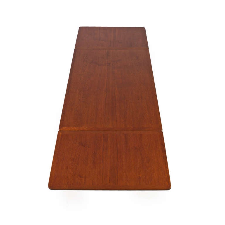 Teak Hans J. Wegner AT-304 Dining Table, Andreas Tuck
