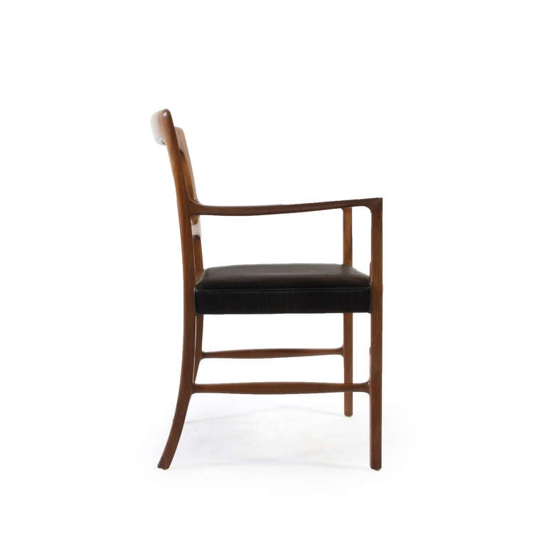 Ole Wanscher Sessel für A.J. Iversen (Skandinavische Moderne) im Angebot