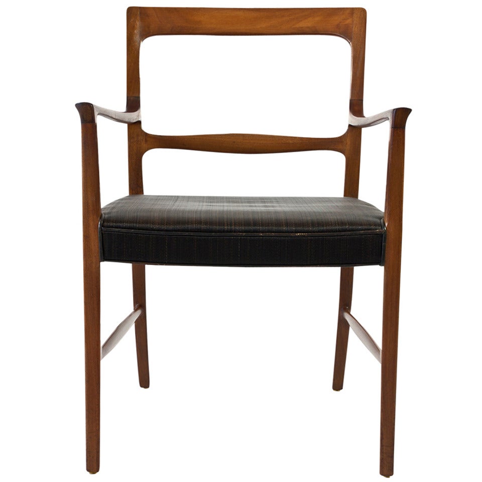 Ole Wanscher Armchair for A.J. Iversen For Sale