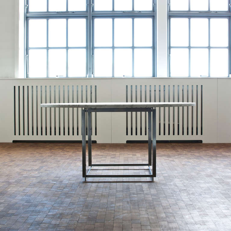 Danish Poul Kjaerholm Dining Table by E. Kold Christensen
