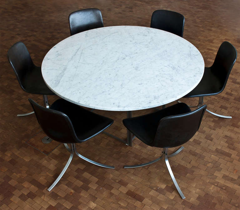 Poul Kjaerholm Dining Table by E. Kold Christensen 1