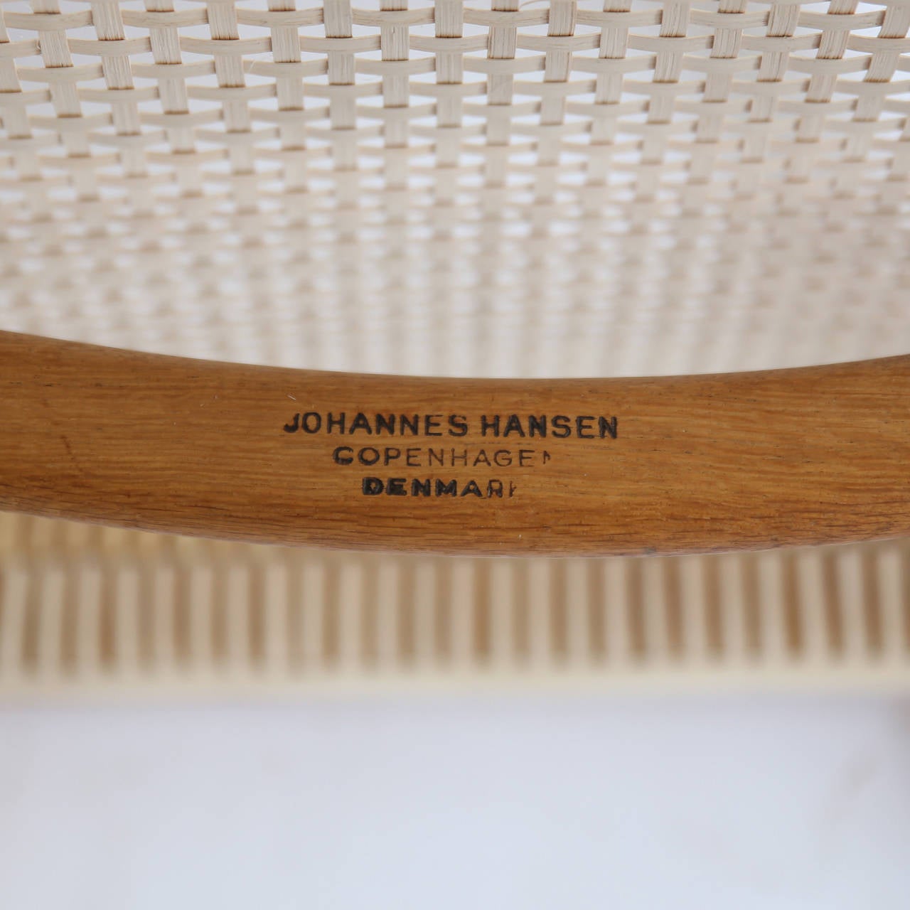Hans J. Wegner 'The Chair, ' Johannes Hansen In Excellent Condition In Copenhagen, DK