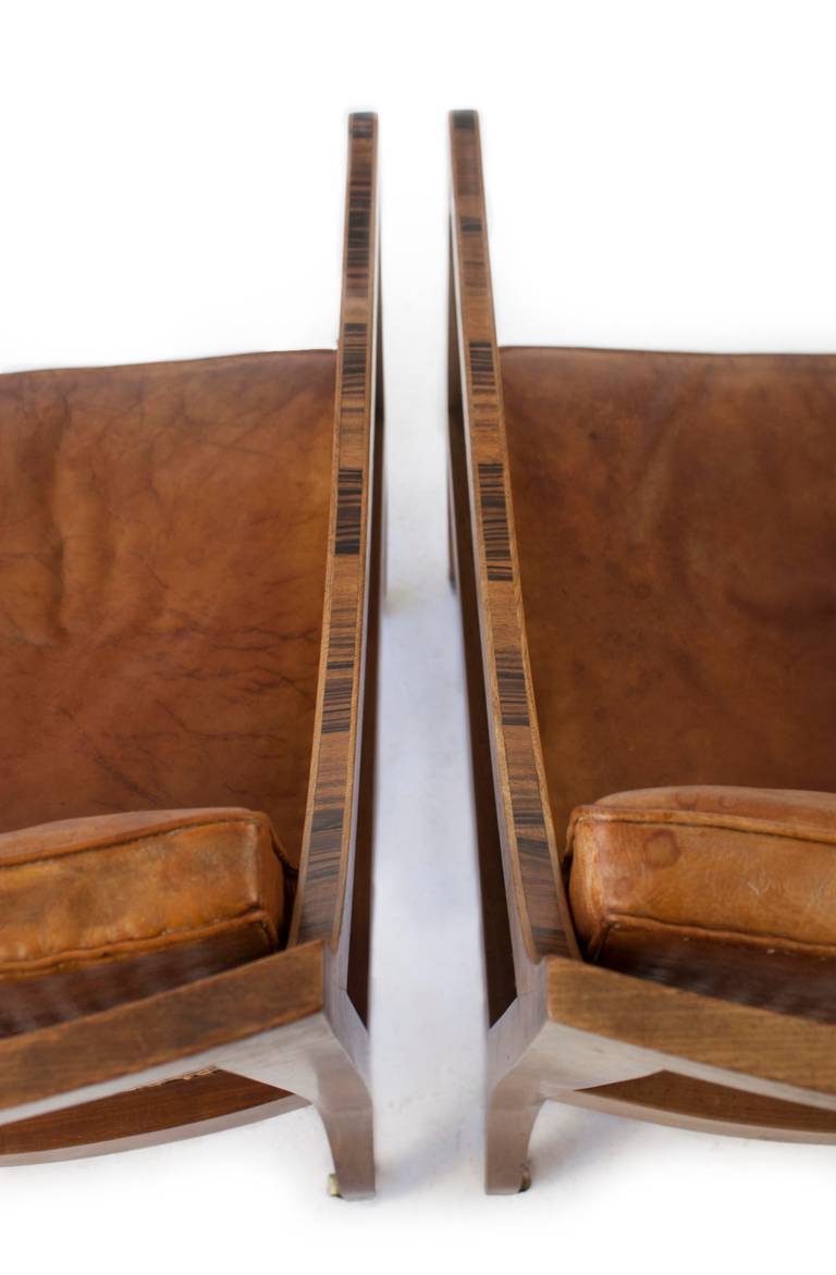 Rosewood Pair of Kaare Klint for Rud. Rasmussen Bergeres