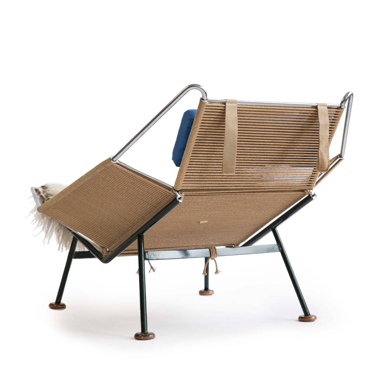 Danish Early Hans J. Wegner Halyard Chair for Getama