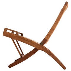 Hans J. Wegner Folding Chair, Johannes Hansen