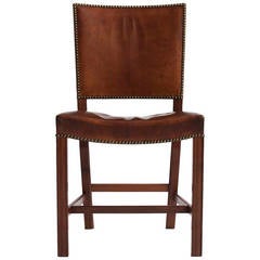 Early Kaare Klint 'The Red Chair' in Cuban Mahogany