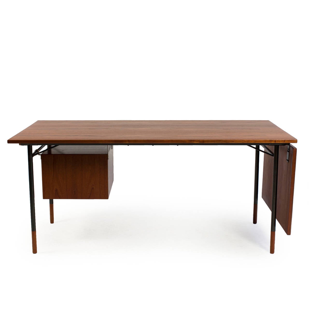 Danish Finn Juhl Teak Desk, Bovirke