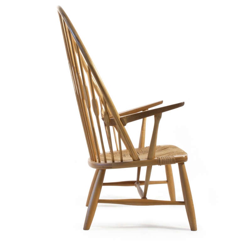 Hans J. Wegner Peacock Chair In Excellent Condition In Copenhagen, DK