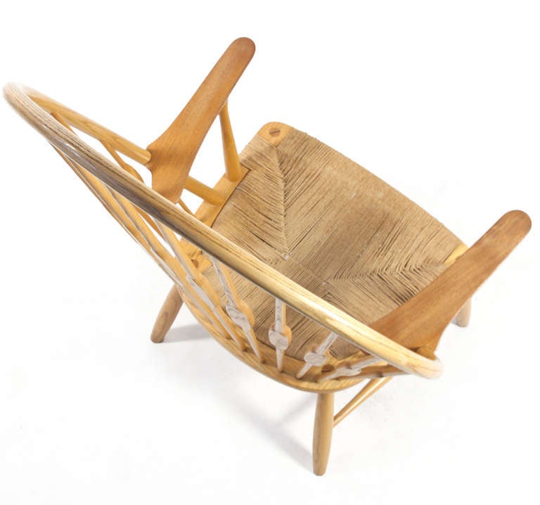 Teak Hans J. Wegner Peacock Chair