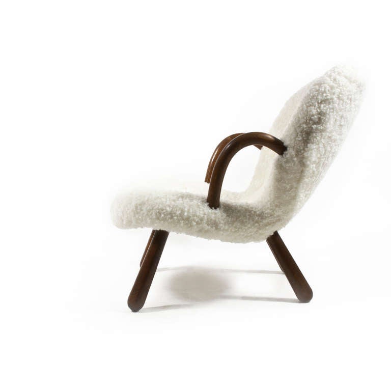 Philip Arktander Clam Chair In Excellent Condition In Copenhagen, DK