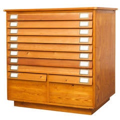 Drawing cabinet.