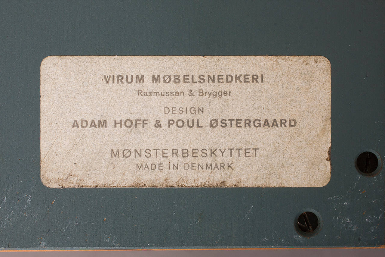 Danish 3 Wall Valets by Adam Hoff & Poul Østergaard for Virum Møbelsnedkeri