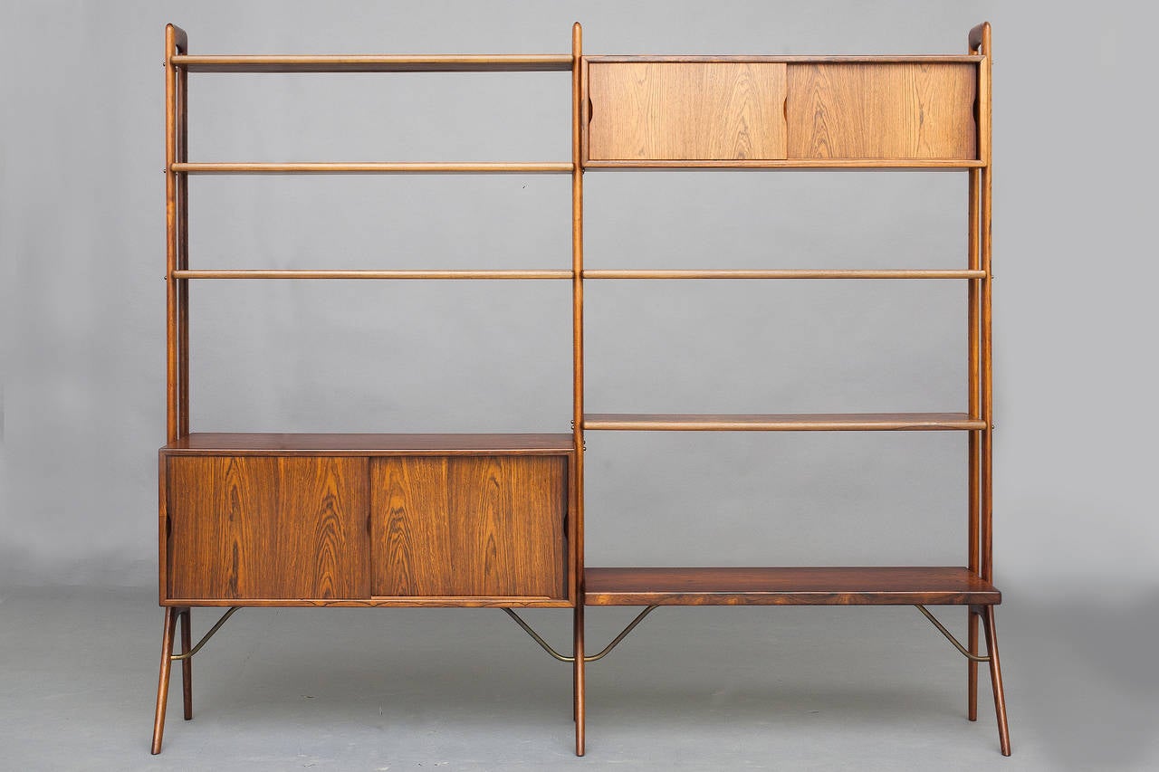 Mid-Century Modern Bookshelf by Kurt Østervig for Randers Furniture