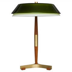 Table Lamp, Model: "Senior" by Jo Hammerborg for Fog & Mørup