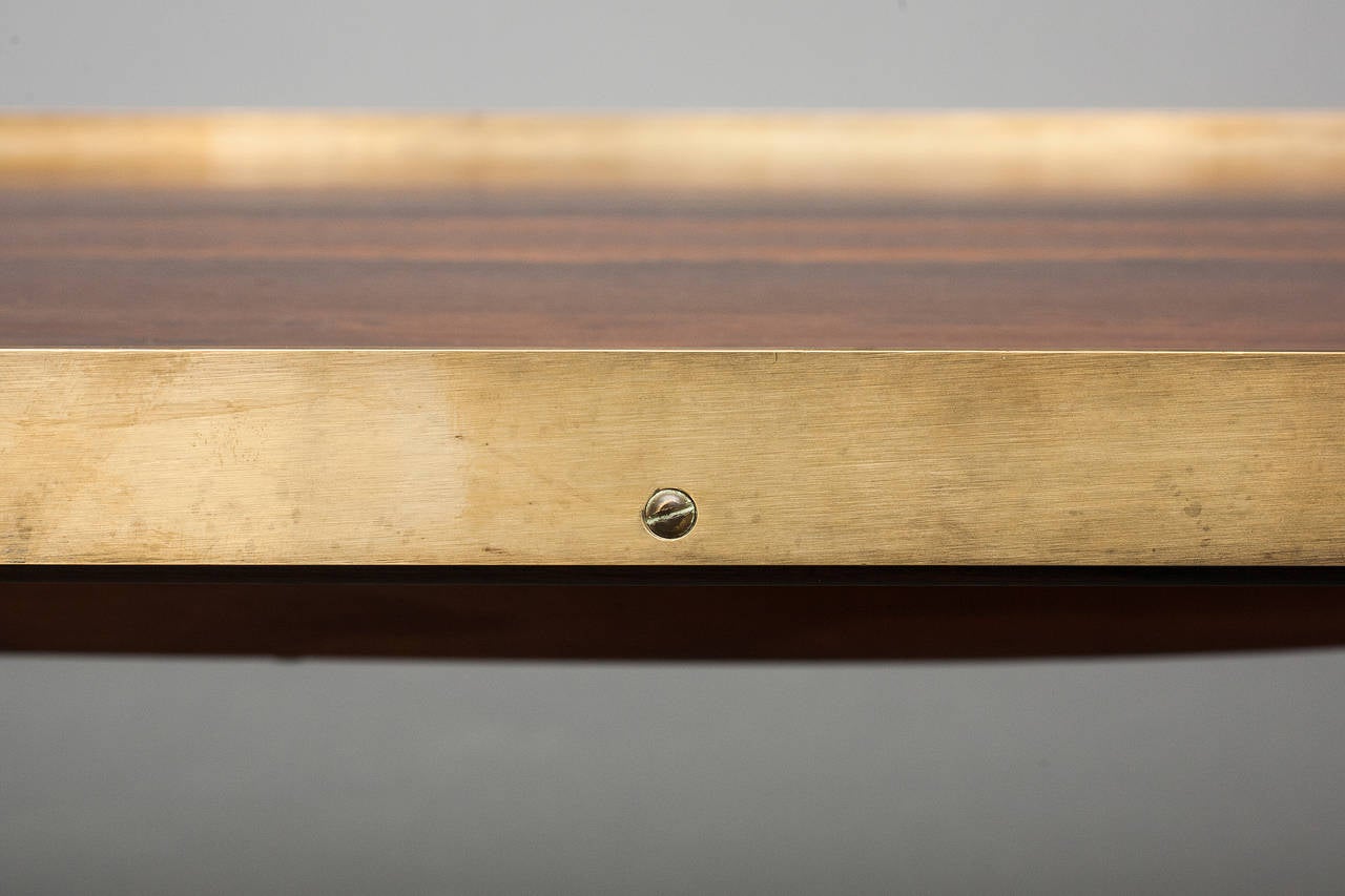 Anodized Table or Bench, Model BO 101 by Finn Juhl for Bovirke