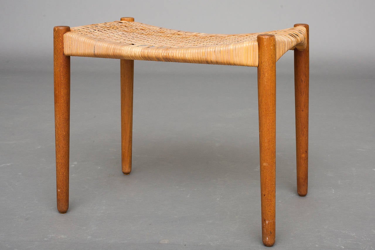 Stool by Einar Larsen & Aksel Bender Madsen for Willy Beck.