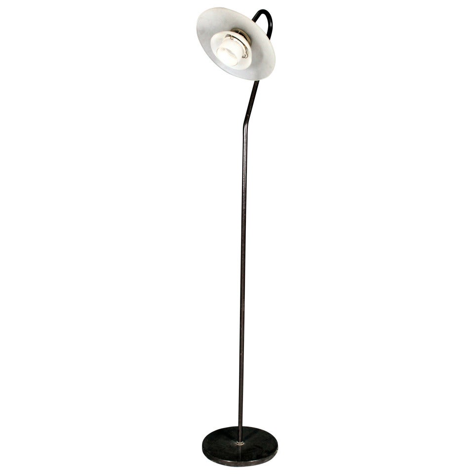 "Snowdrop" Floor Lamp by Poul Henningsen for Louis Poulsen.