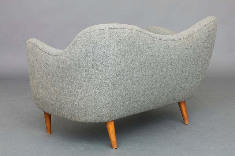 Danish Sofa, 2-seater by Finn Juhl for Bovirke.