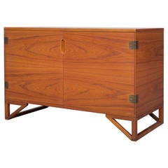 Sideboard with Sled Shaped Base by Svend Langkilde for Langkilde Furniture