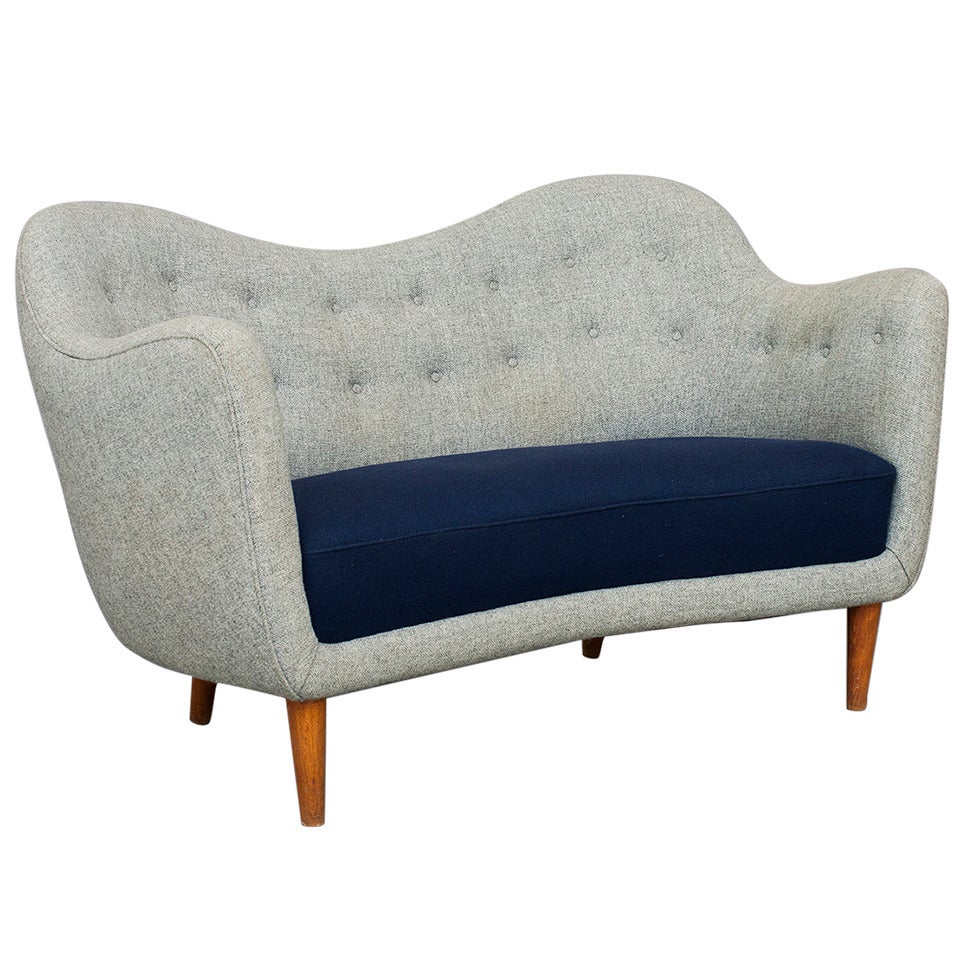 Sofa, 2-seater by Finn Juhl for Bovirke.