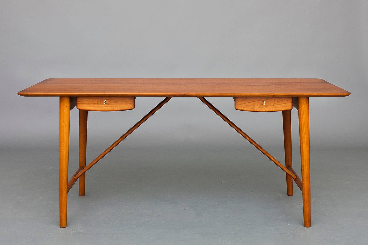 Mid-Century Modern Desk by Peter Hvidt & Orla Mølgaard for Soborg Furniture