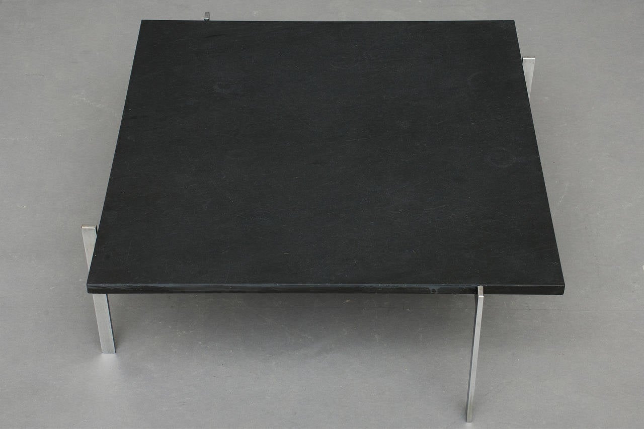 Slate PK61 Coffee Table by Poul Kjaerholm for E. Kold Christensen