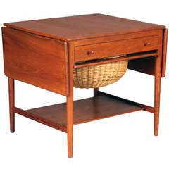 Sewing Table by Hans J. Wegner for Andreas Tuck
