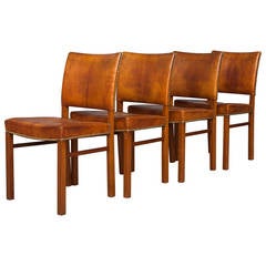 Set of Four Chairs by Cabinetmaker Jacob Kjær