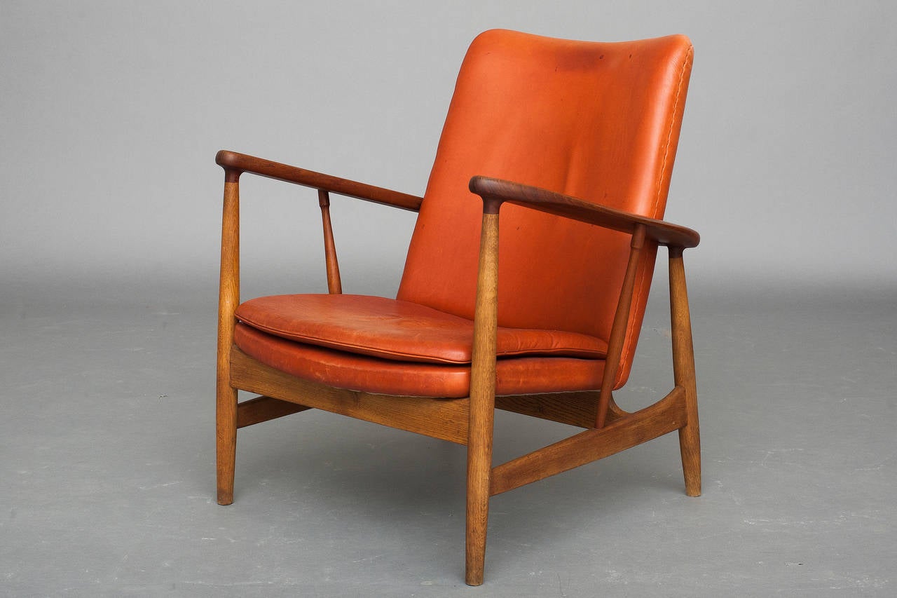 Pair of Lounge Chairs by Finn Juhl for Soren Willadsen