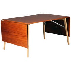Drop-Leaf Table by Børge Mogensen for Soborg Furniture