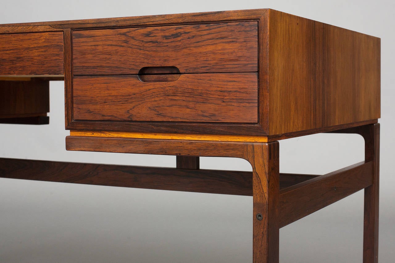 Mid-Century Modern Desk by Arne Wahl Iversen for Vinde Furniture.