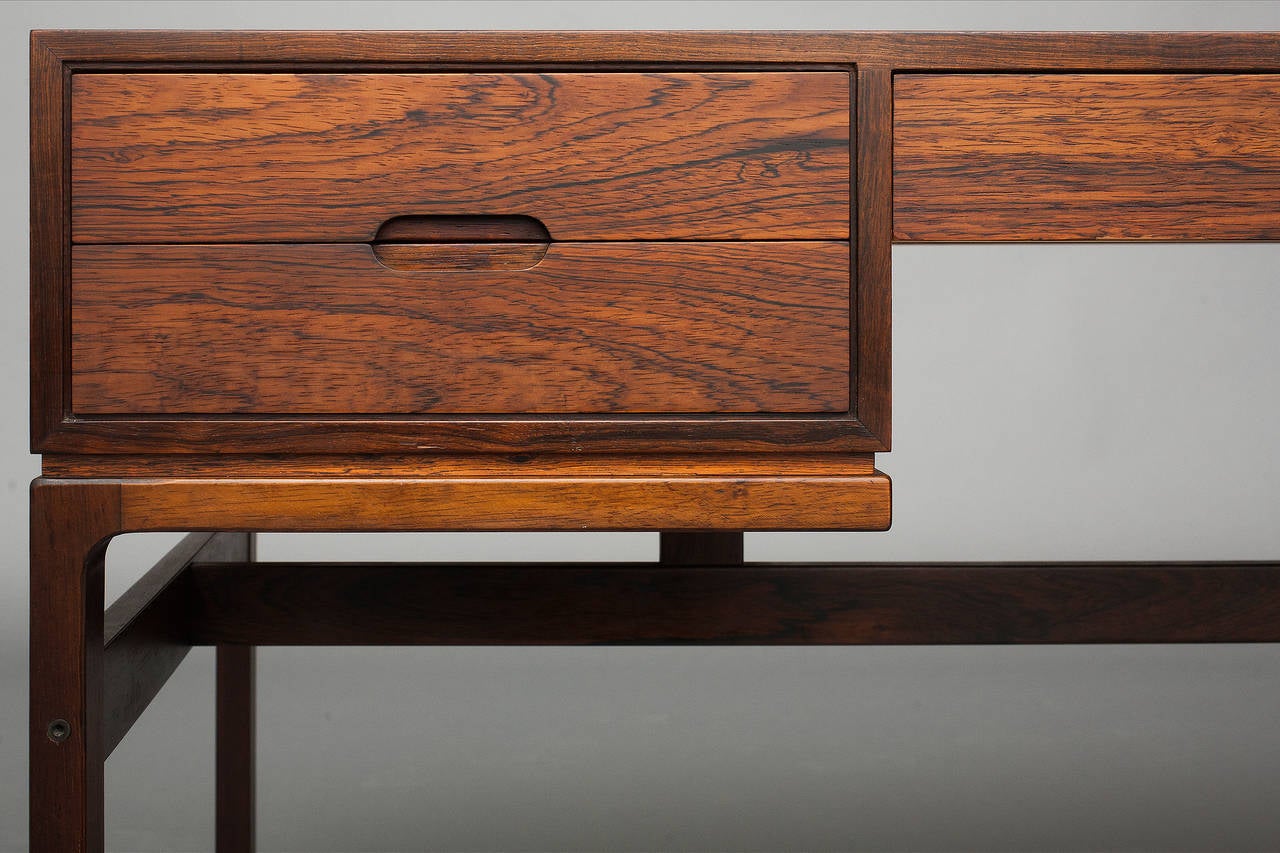Desk by Arne Wahl Iversen for Vinde Furniture. In Excellent Condition In Copenhagen, DK