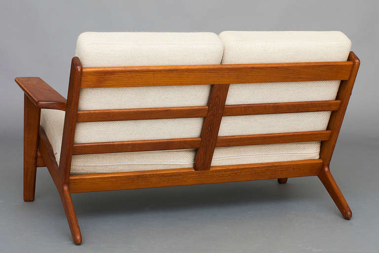 Danish Sofa, 2-Seater by Hans J. Wegner for Getama