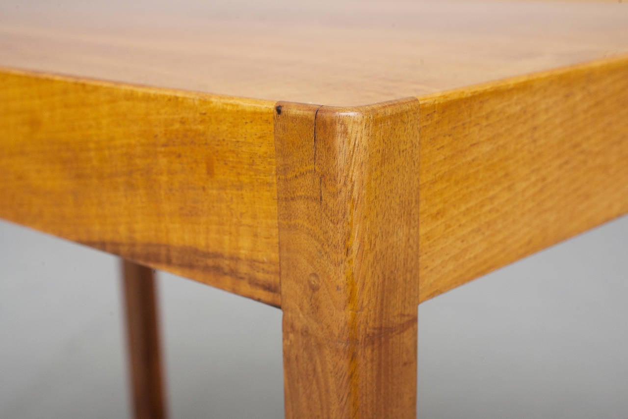 Coffee Table by Ole Wanscher for Cabinetmaker A.J. Iversen In Excellent Condition In Copenhagen, DK