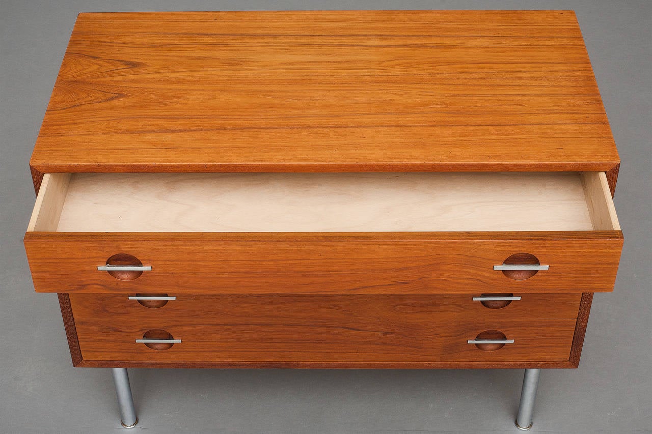 Mid-20th Century Pair of Chests by Hans J. Wegner for Ry Furniture
