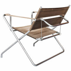 Folding Chair, Model: D4 by Marcel Breuer for Thonet