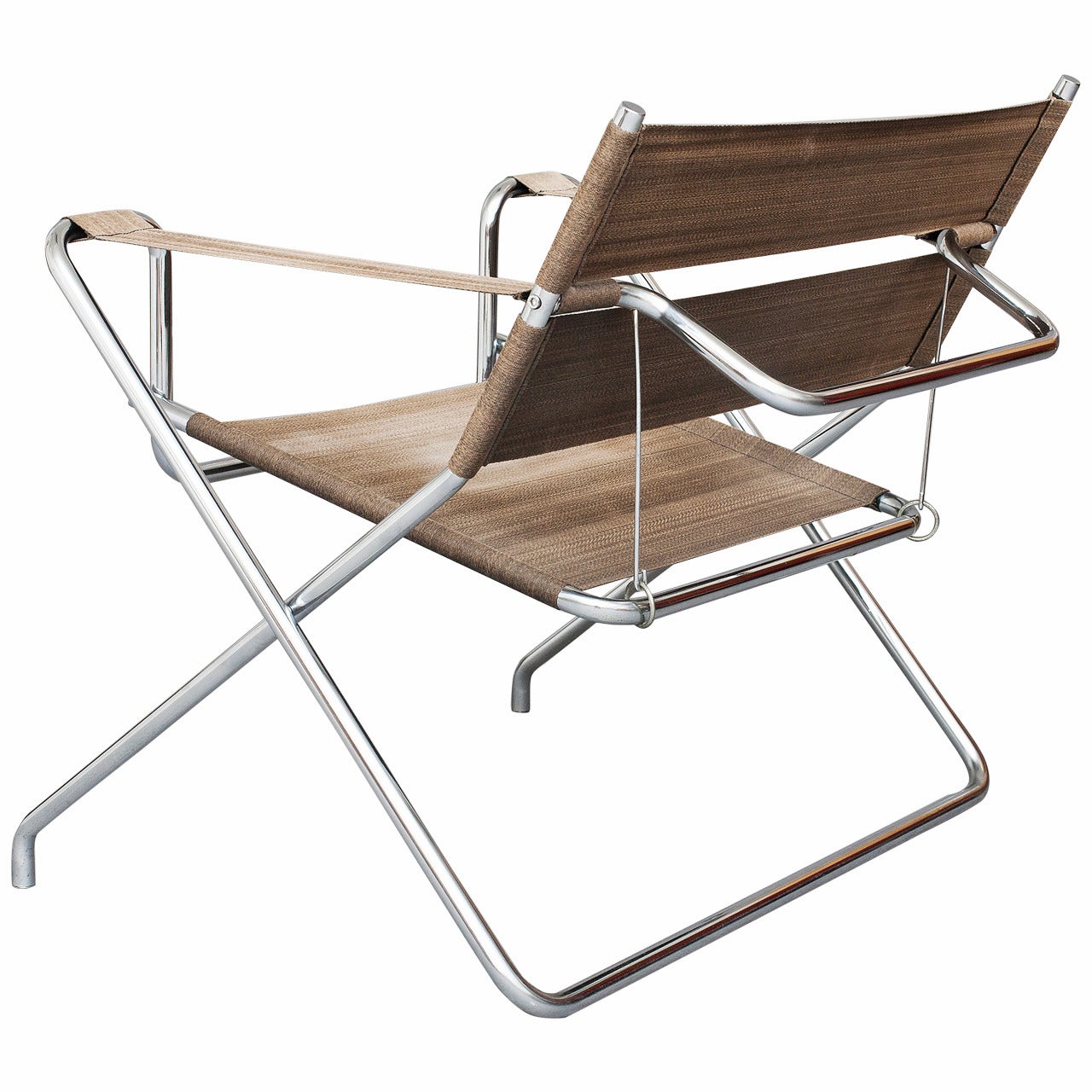 Folding Chair, Model: D4 by Marcel Breuer for Thonet