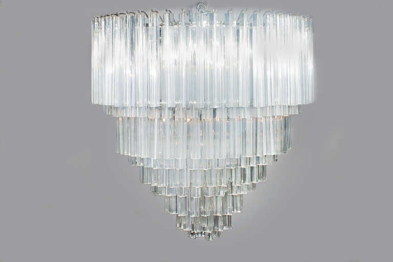 Large Crystal Chandelier by Arnold Montrose Dernier & Hamlyn