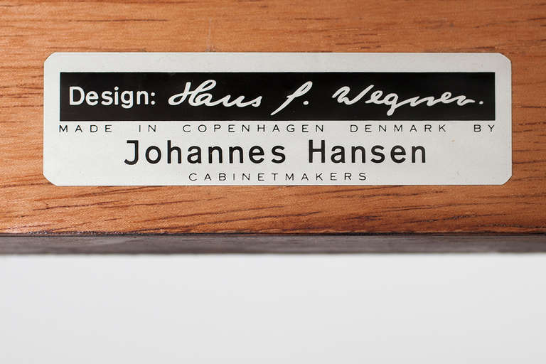 Desk Model: JH 810 by Hans J. Wegner for Johannes Hansen 1