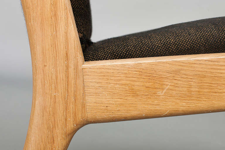 Oak Pair of Lounge Chairs by Hans J. Wegner for AP Stolen