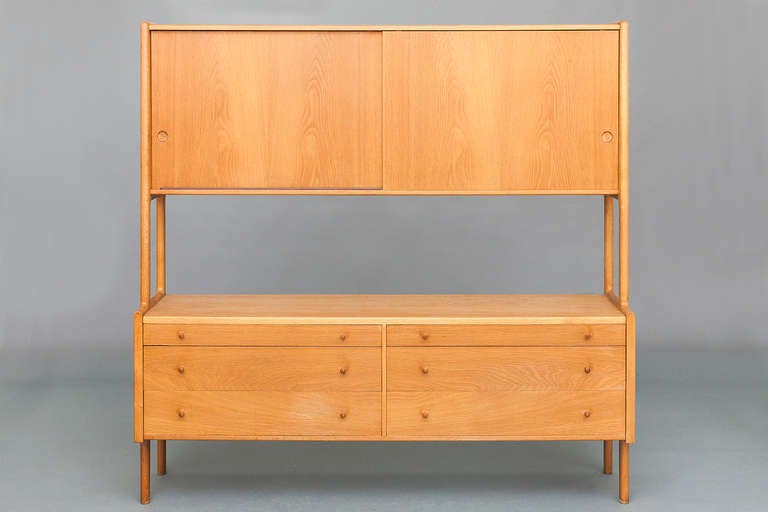 Mid-Century Modern Sideboard by Hans J. Wegner for Ry Furniture