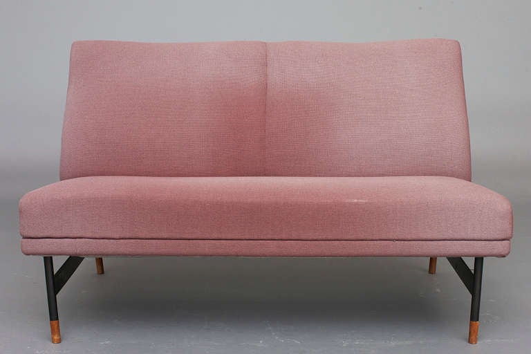 Mid-Century Modern Two-Seat Sofa by Finn Juhl for Bovirke