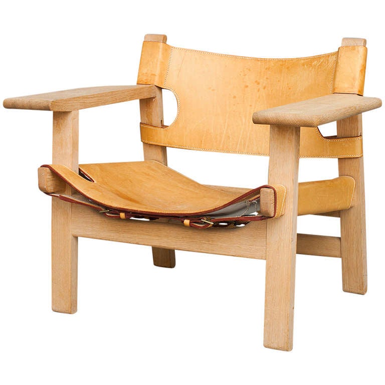 "The Spanish Chair" by Børge Møgensen for Frederica Furniture at 1stdibs