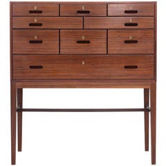 High Chest of Drawers in Rosewood