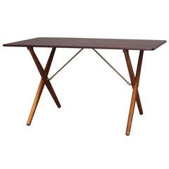 X-Leg Coffee Table by Hans J. Wegner for Andreas Tuck