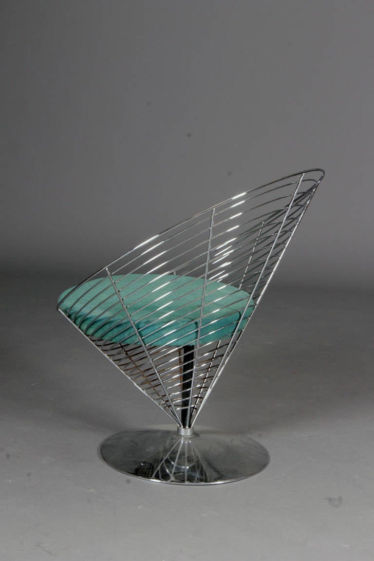 Wire Cone Chair von Verner Panton für Fritz Hansen (Dänisch)